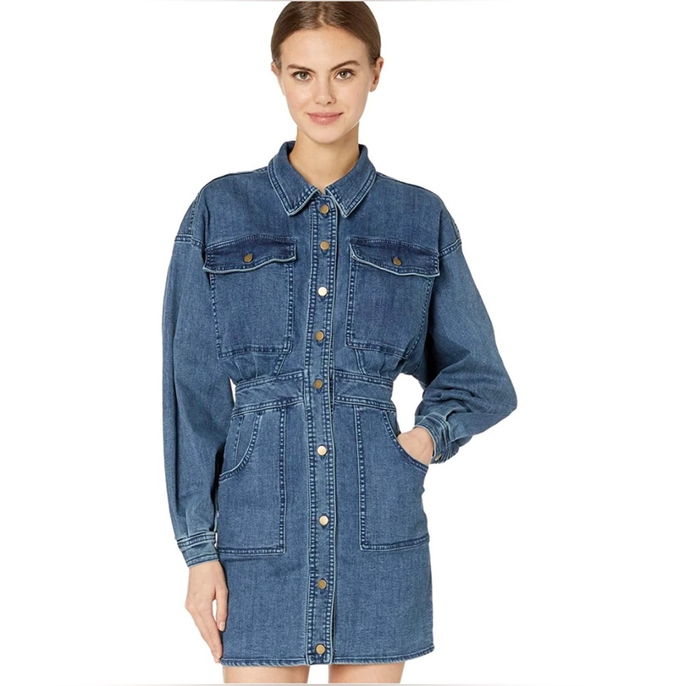 Free people Bo denim‎ dress
